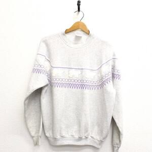 Vintage Alaska Polar Bear Sweatshirt Large